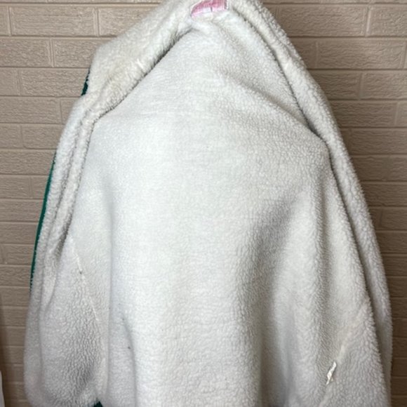 Green Knit Jacket with Fleece Lining - Picture 11 of 12